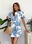 Vestido Cannes Azul Claro